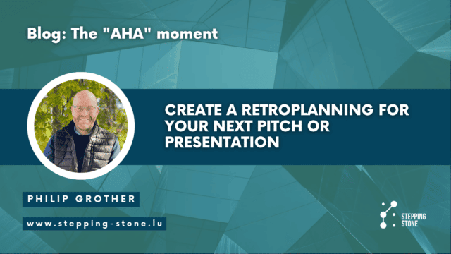 Create a retroplanning for your next pitch or presentation