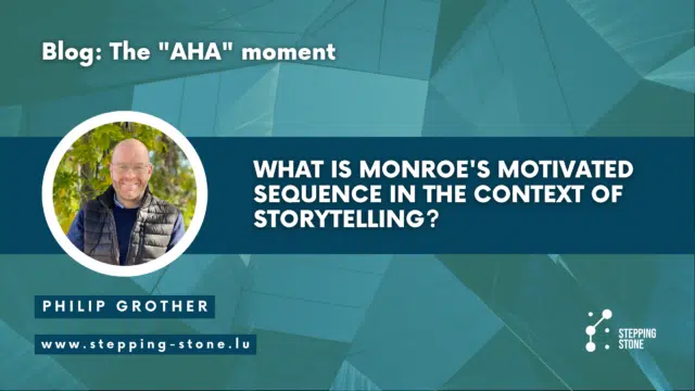 What is Monroe's Motivated Sequence in the context of storytelling